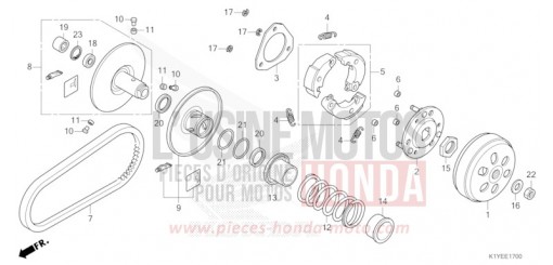 COTE MENE WW125SS de 2025